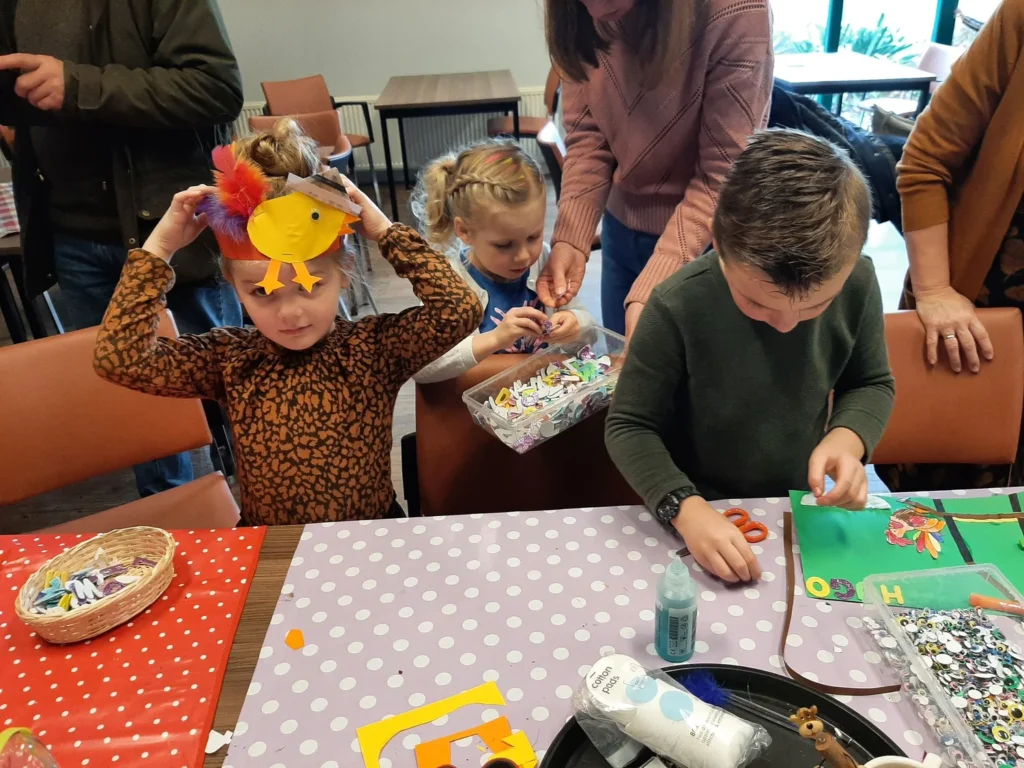 Knutseldagen voor kinderen in Barneveld
