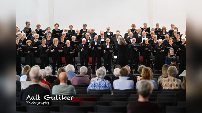 Seniorendienst met Chr. Gemengd Koor Excelsior Nijkerk — lezing in Barneveld